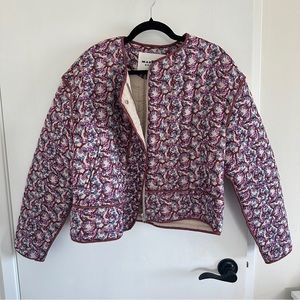 Isabel Marant Etoile Gelio Floral Quilted Jacket